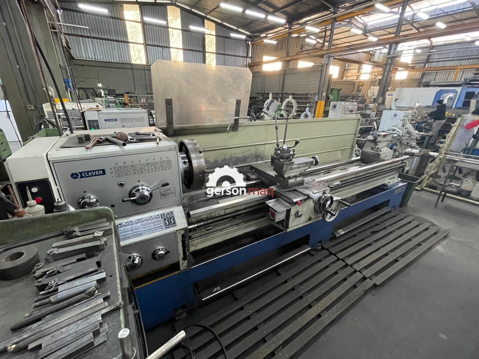 TORNO MECANICO CLEVER L26120 A - 660 X 3000 mm